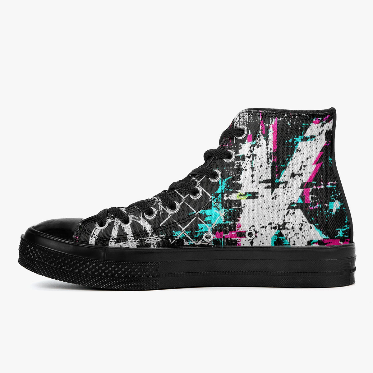 KLF System Failure High Top Canvas Shoes — product image 8
