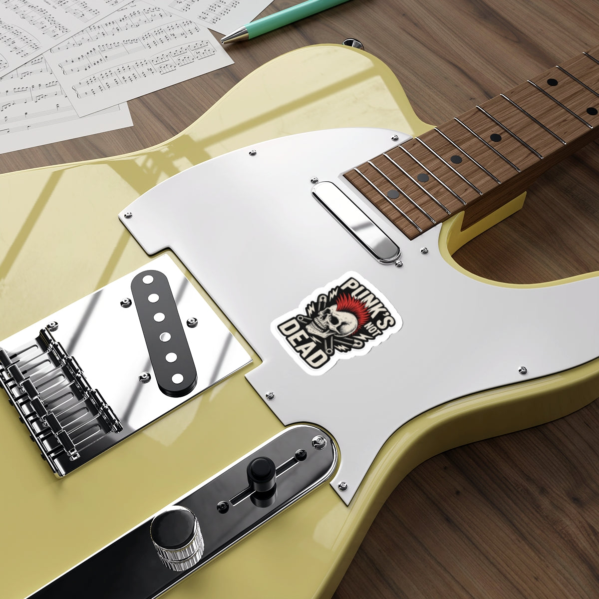 KLF “Punk’s Not Dead” Die-Cut Sticker | KLF Merch