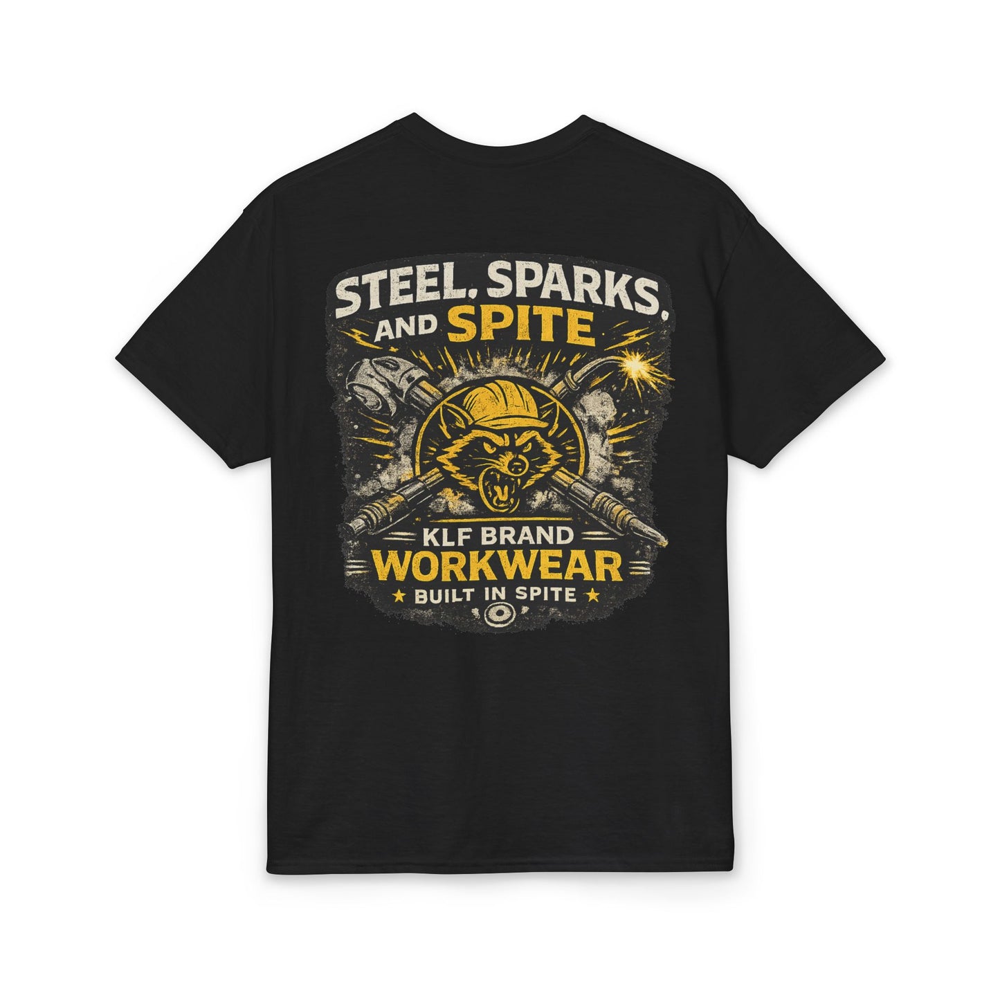 Steel, Sparks, and Spite Tee | KLF Brand Workwear