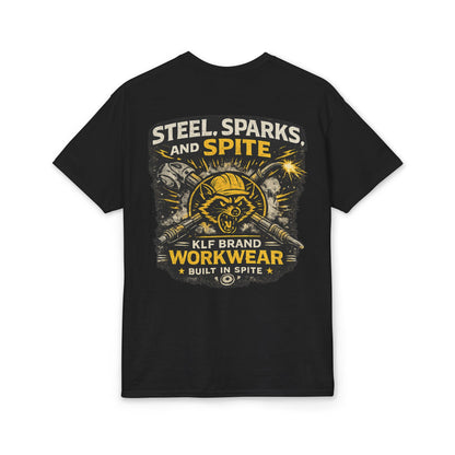 Steel, Sparks, and Spite Tee | KLF Brand Workwear