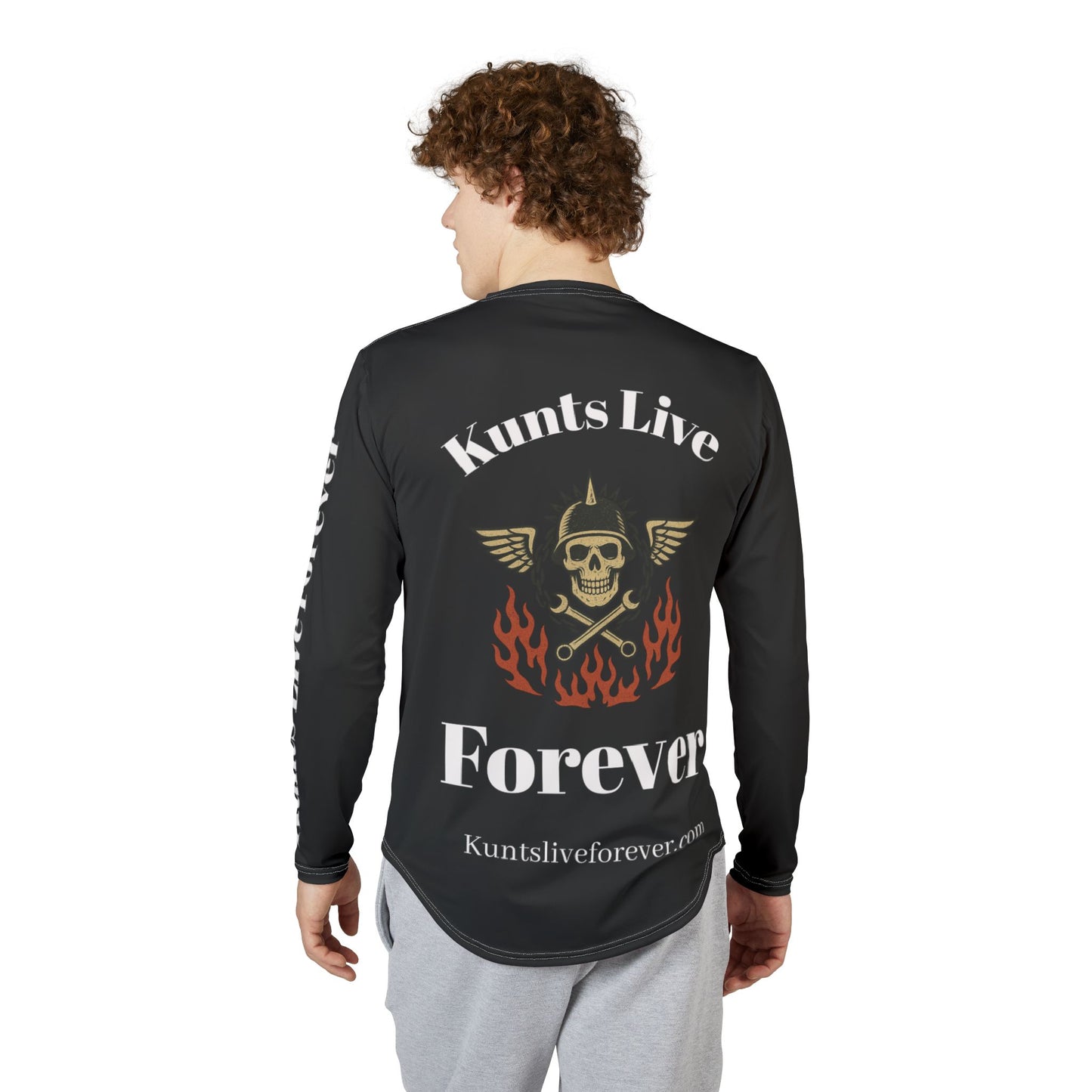 KLF “Men's UV Protection Kunts Live Forever Black” Tee | KLF Streetwear