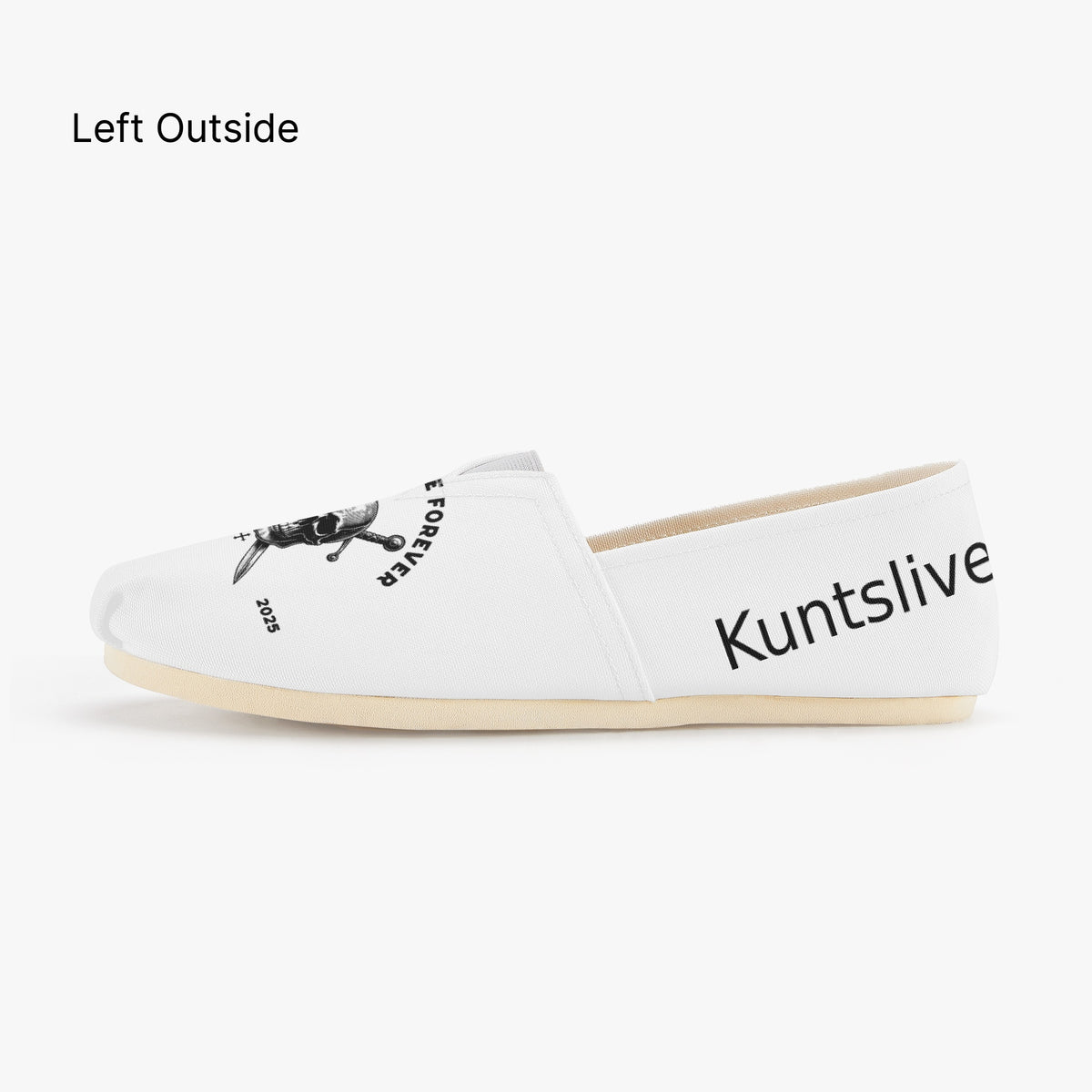 KLF “Kunts Canvas Slip-On” Shoes | KLF Streetwear — product image 1