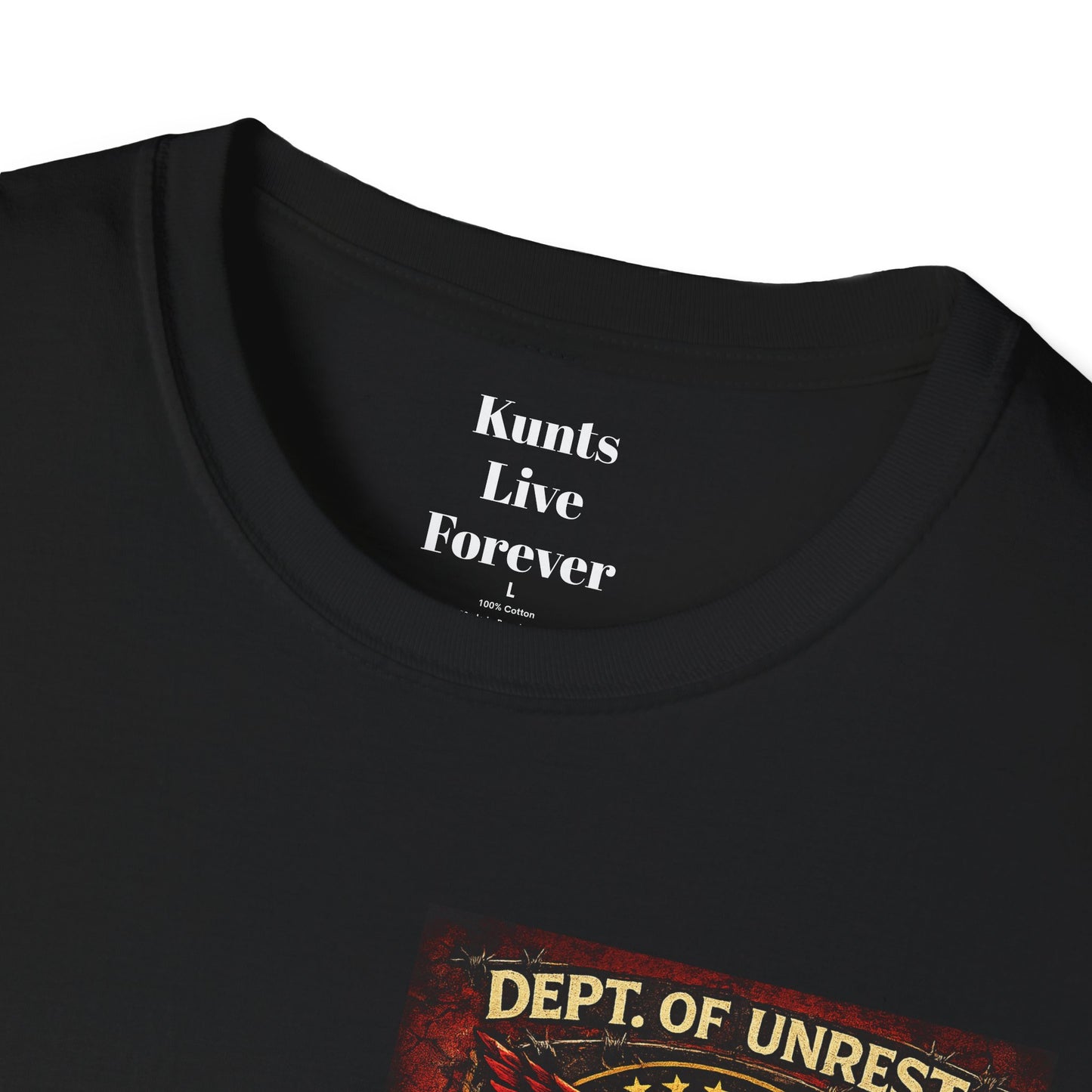 Dept. of Unrest – Riot Authority Seal Tee | KLF Streetwear