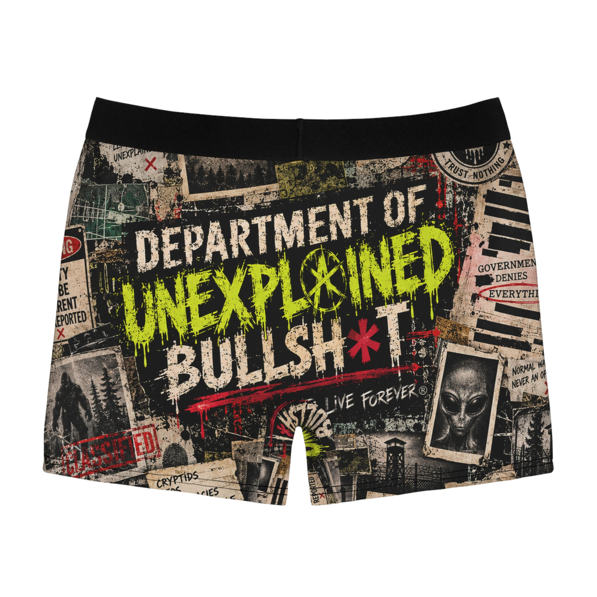 KLF Department of Unexplained Bullsh*t Boxer Briefs — KLF product image 2
