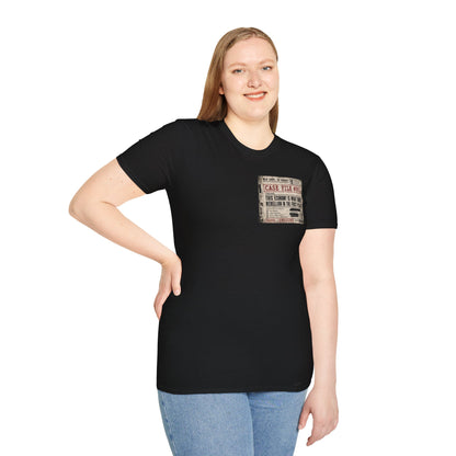 KLF Dept. of Unrest Case File #001 – This Economy Is What Built Rebellion in the First Place Tee | Anti-Corporate Punk Shirt