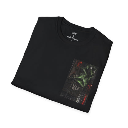 Wrong Fucking Door KLF × Kult Chaos paranormal dark fantasy graphic tee mockup 4