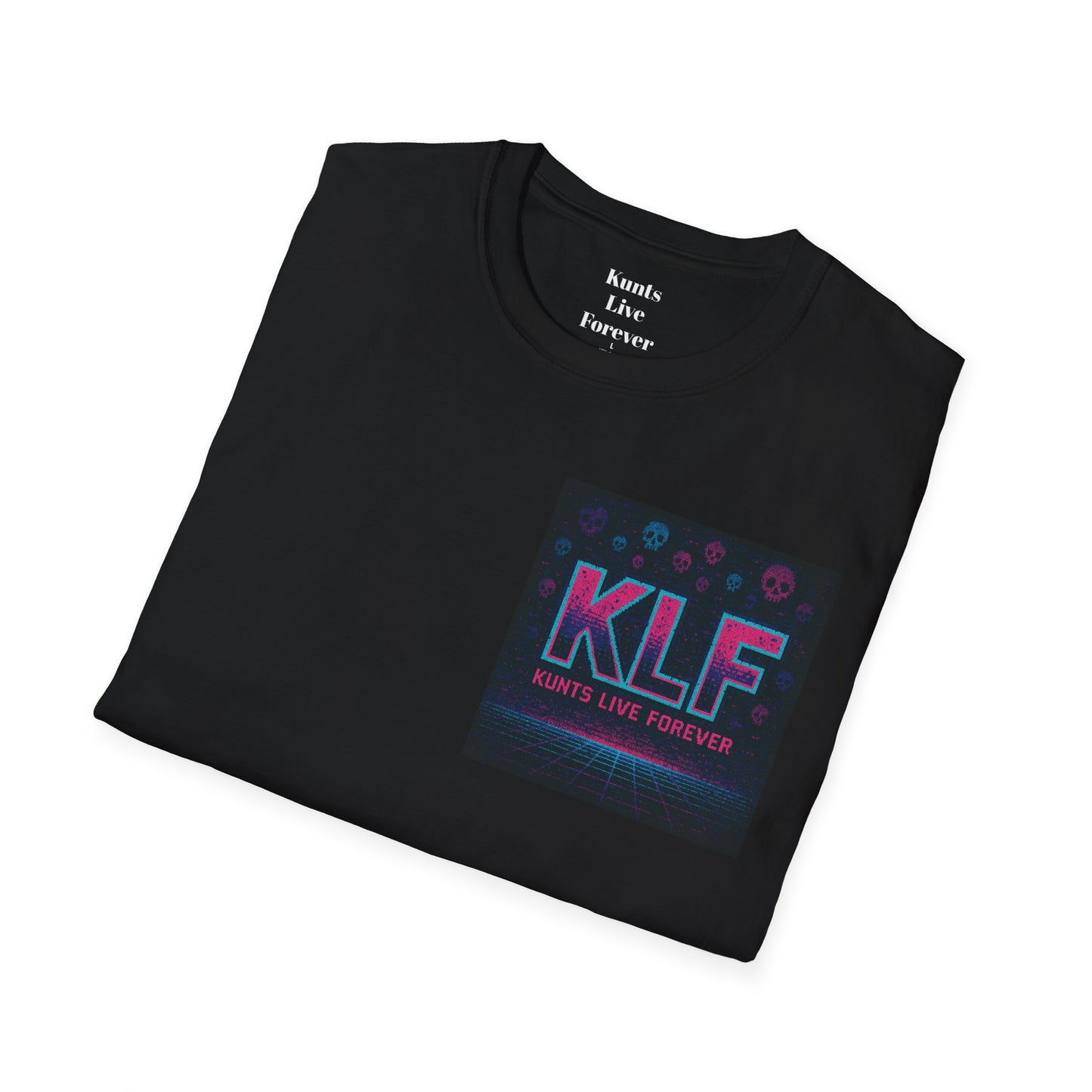 Punk streetwear tee by KLF.