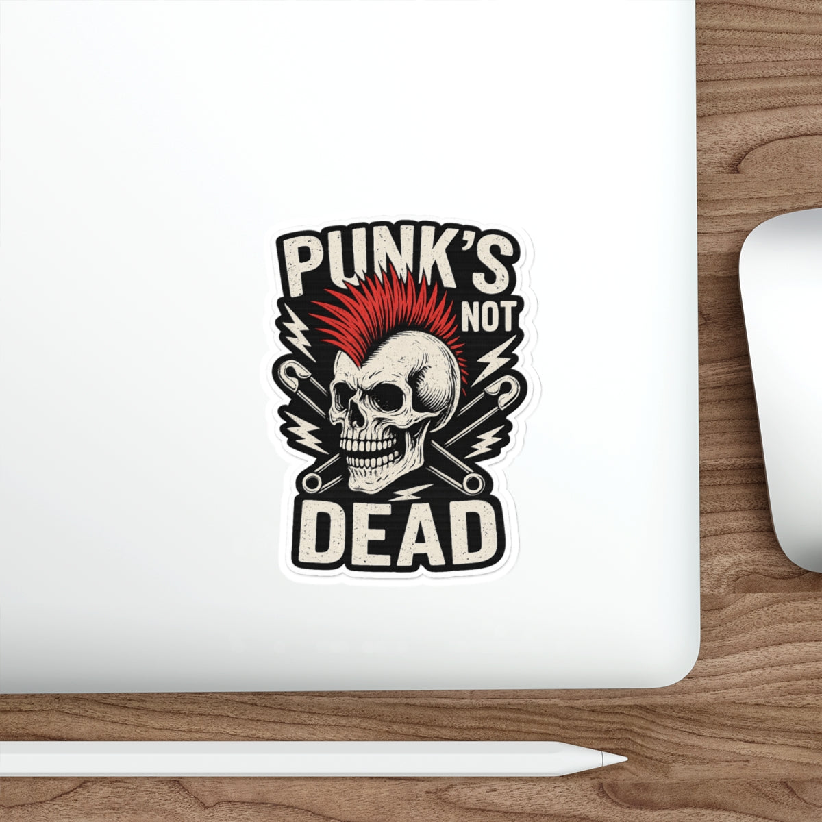 KLF “Punk’s Not Dead” Die-Cut Sticker | KLF Merch