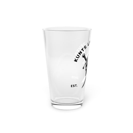 KLF “Skull & Cross Swords" 16oz Pint Glass | KLF Streetwear