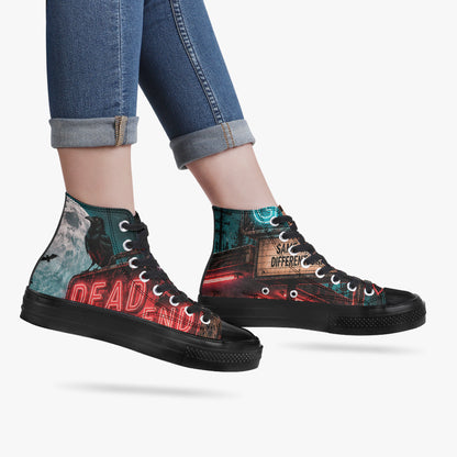 KLF Dead End High Top Canvas Shoes — product image 3