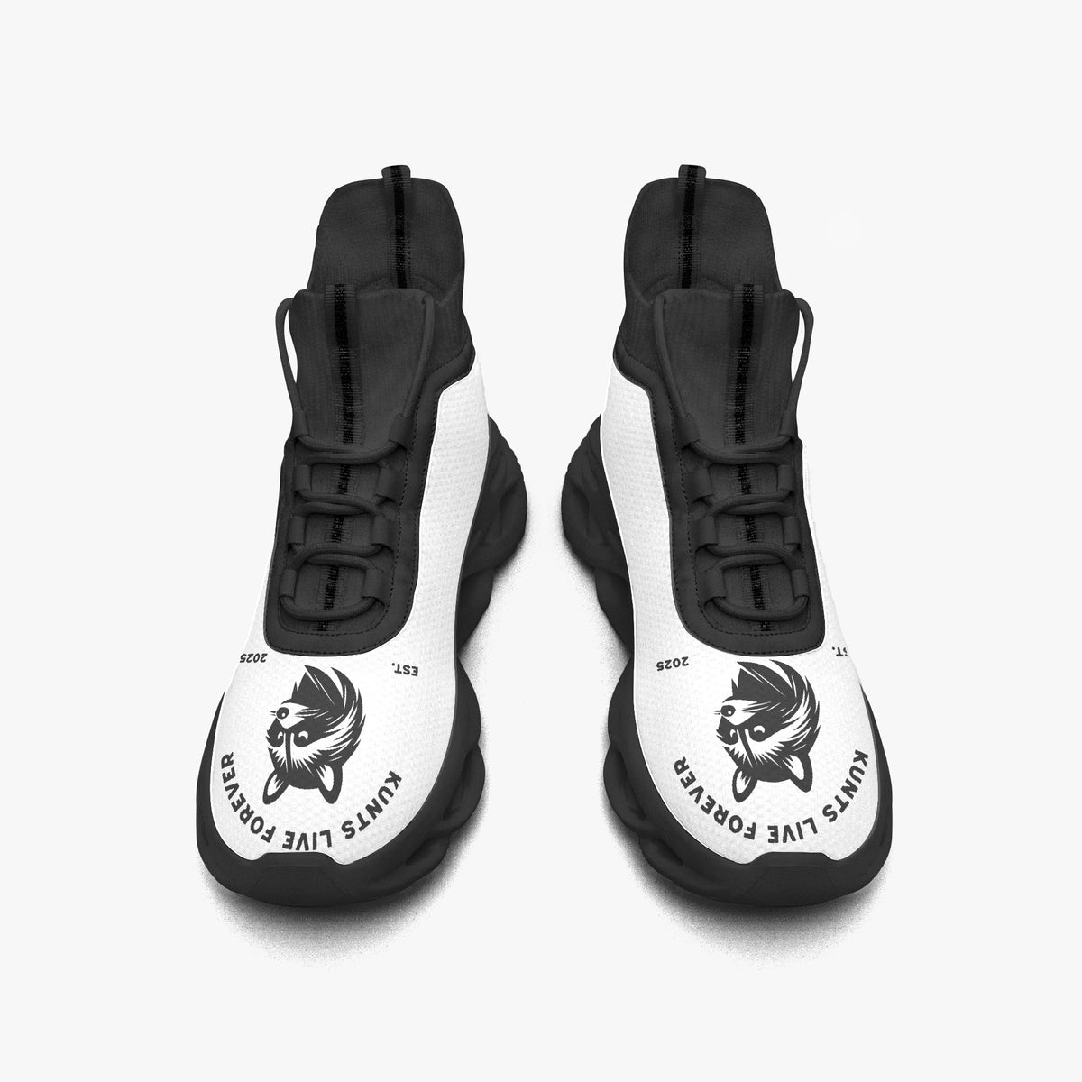 KLF “High-Top Bounce Mesh Knit Coon” Sneakers | KLF Streetwear — product image 10