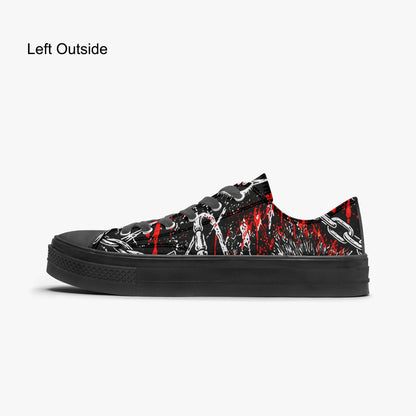 Rabid Raccoon Low Top Canvas Shoes — product image 4