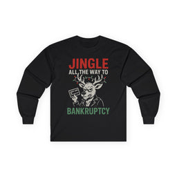 KLF “Jingle All The Way To Bankruptcy” – Anti-Corporate Christmas Long Sleeve