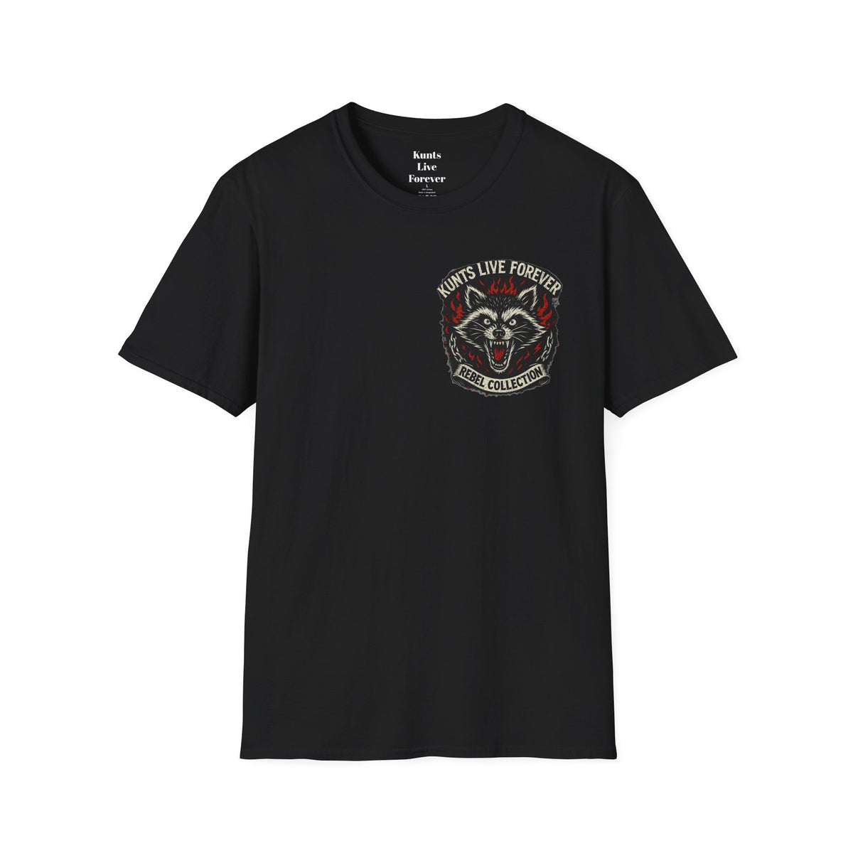 KLF Rebel Badass graphic tee by Kunts Live Forever.