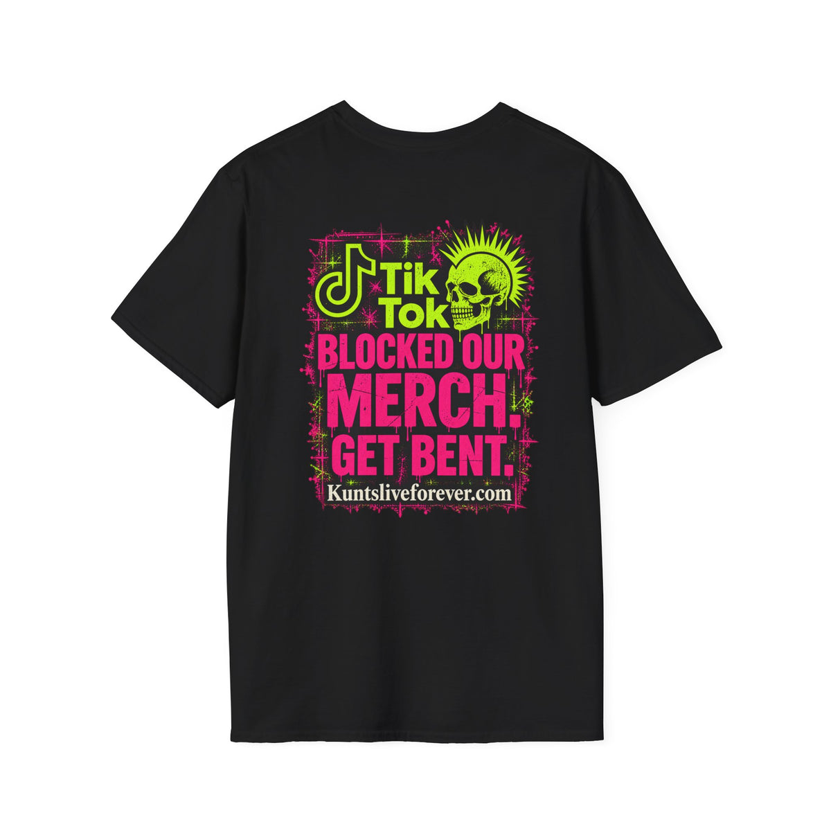 KLF TikTok Bent black graphic tee product image