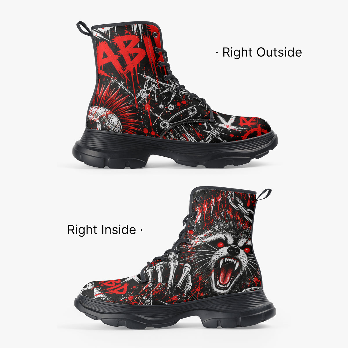 Rabid Raccoon Chunky Boots — product image 4