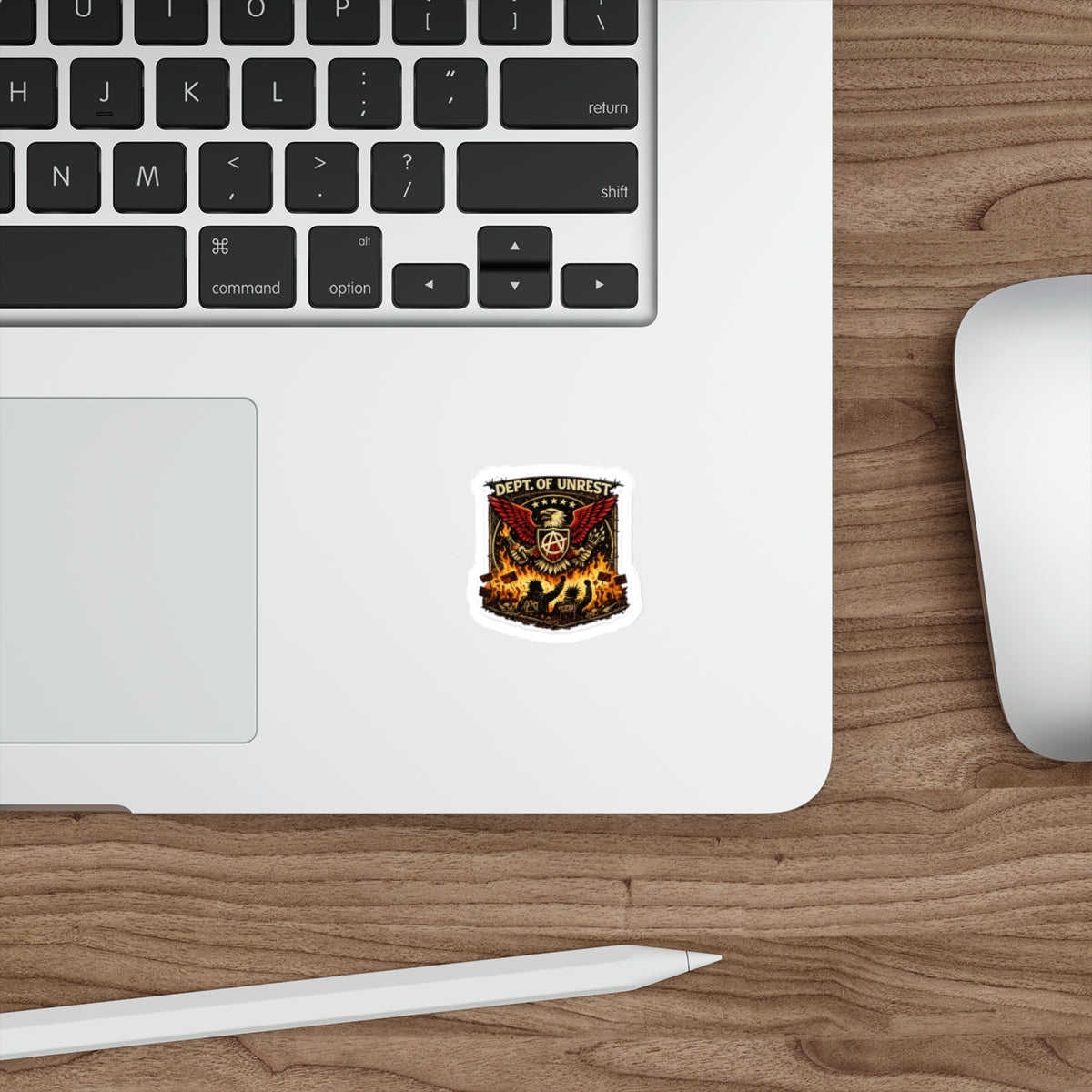 KLF “Dept. of Unrest” Rebel Crest Sticker | KLF Merch