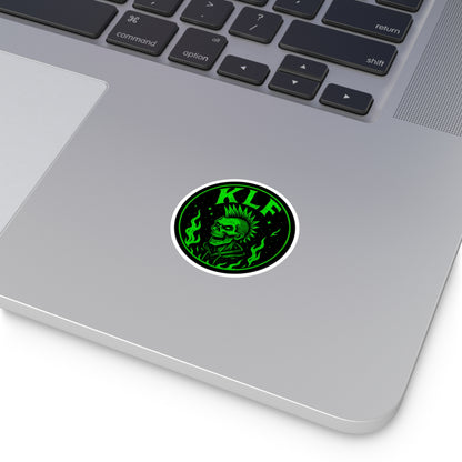 KLF Logo Punk Skull Sticker | KLF Merch