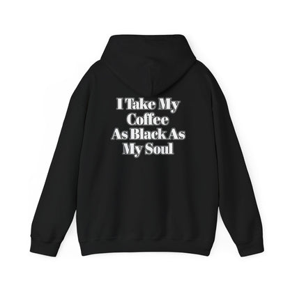 KLF “I Take My Coffee As Black As My Soul” Hoodie | KLF Streetwear