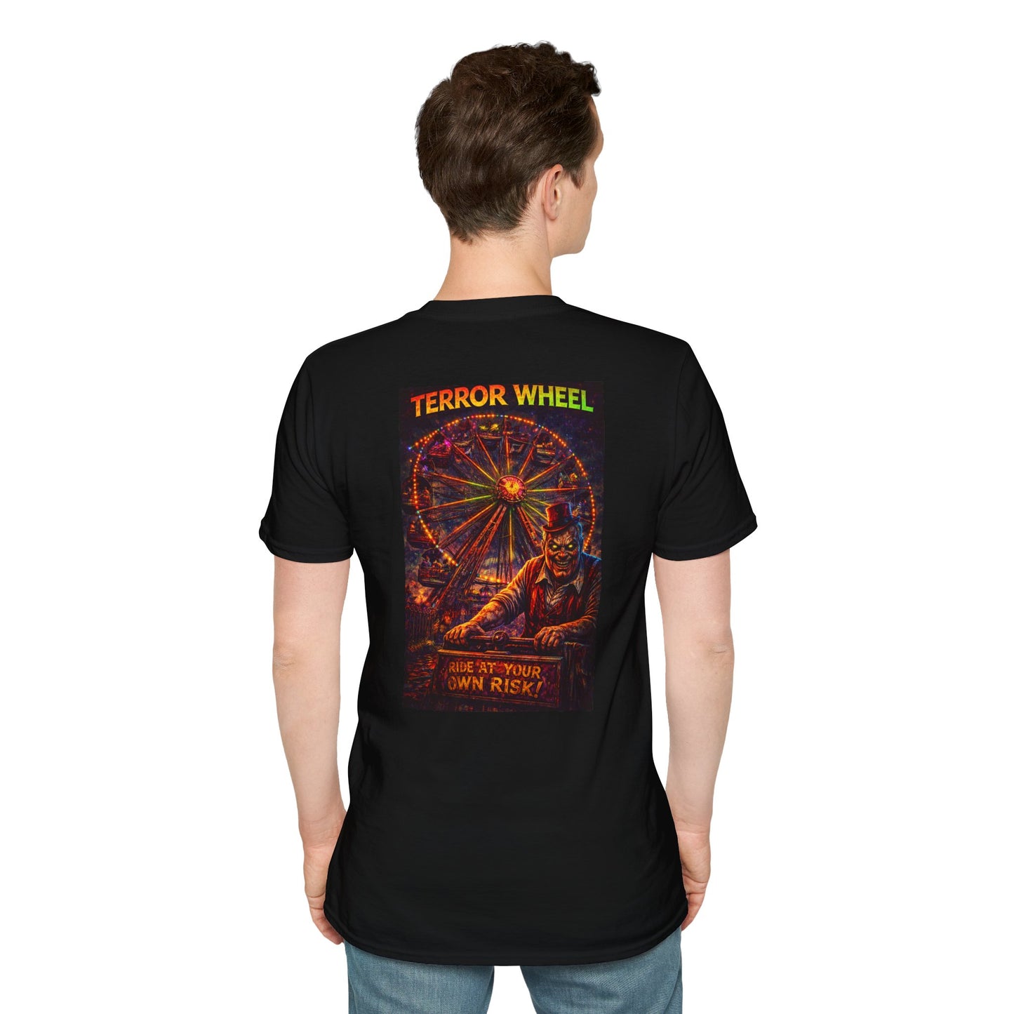 KLF “Terror Wheel” Tee | Carnival of Chaos – Freakshow Expansion | KLF Merch