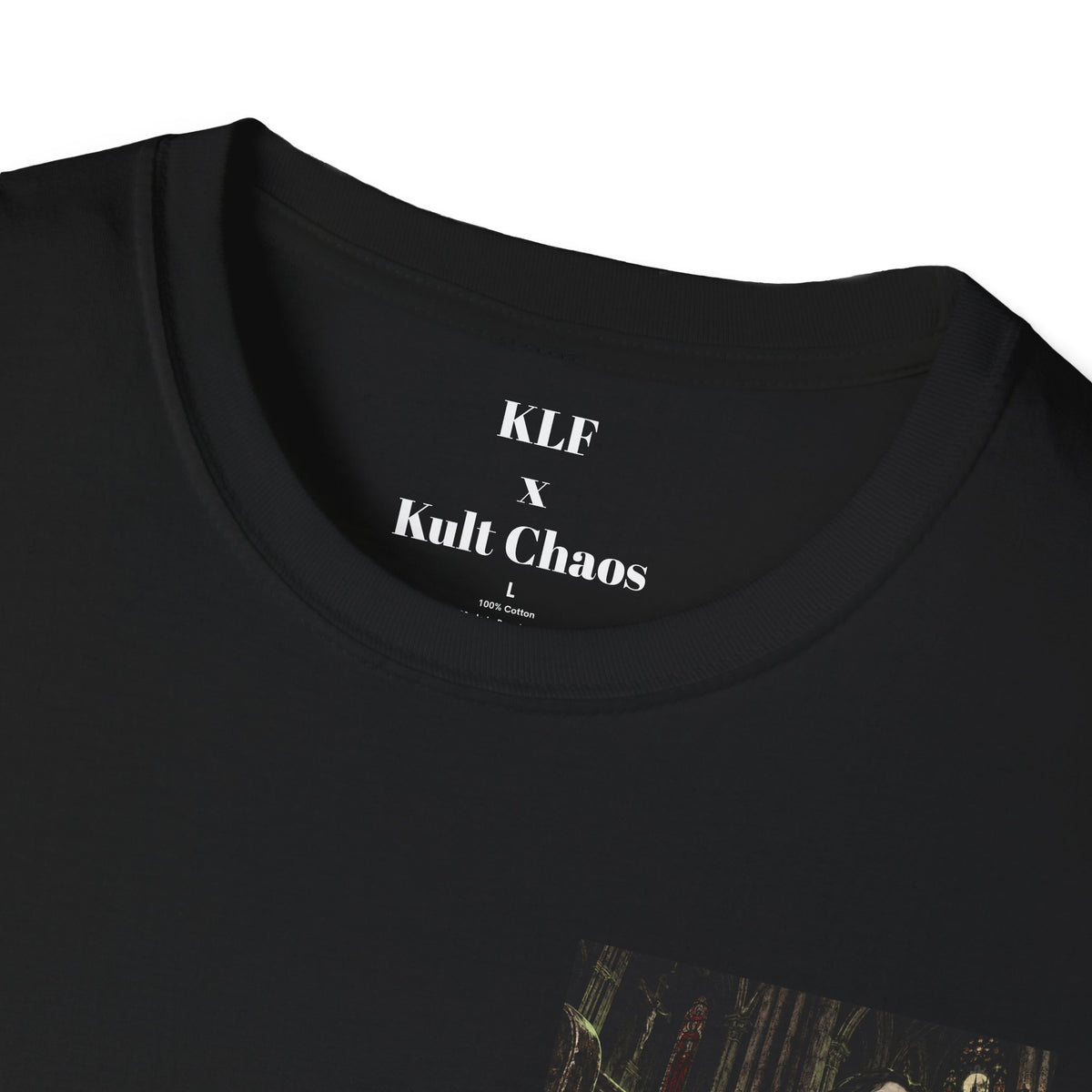 Strange Company KLF × Kult Chaos gothic vampire dark fantasy graphic tee mockup 3