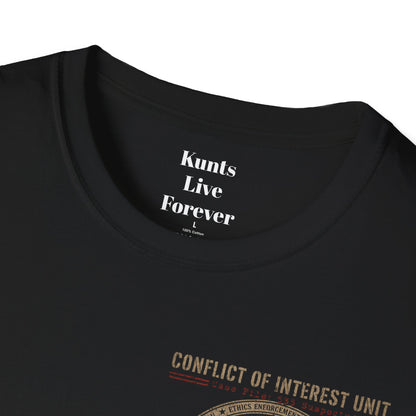 Conflict of Interest Unit – Ban Congressional Stock Trading Tee | KLF Streetwear