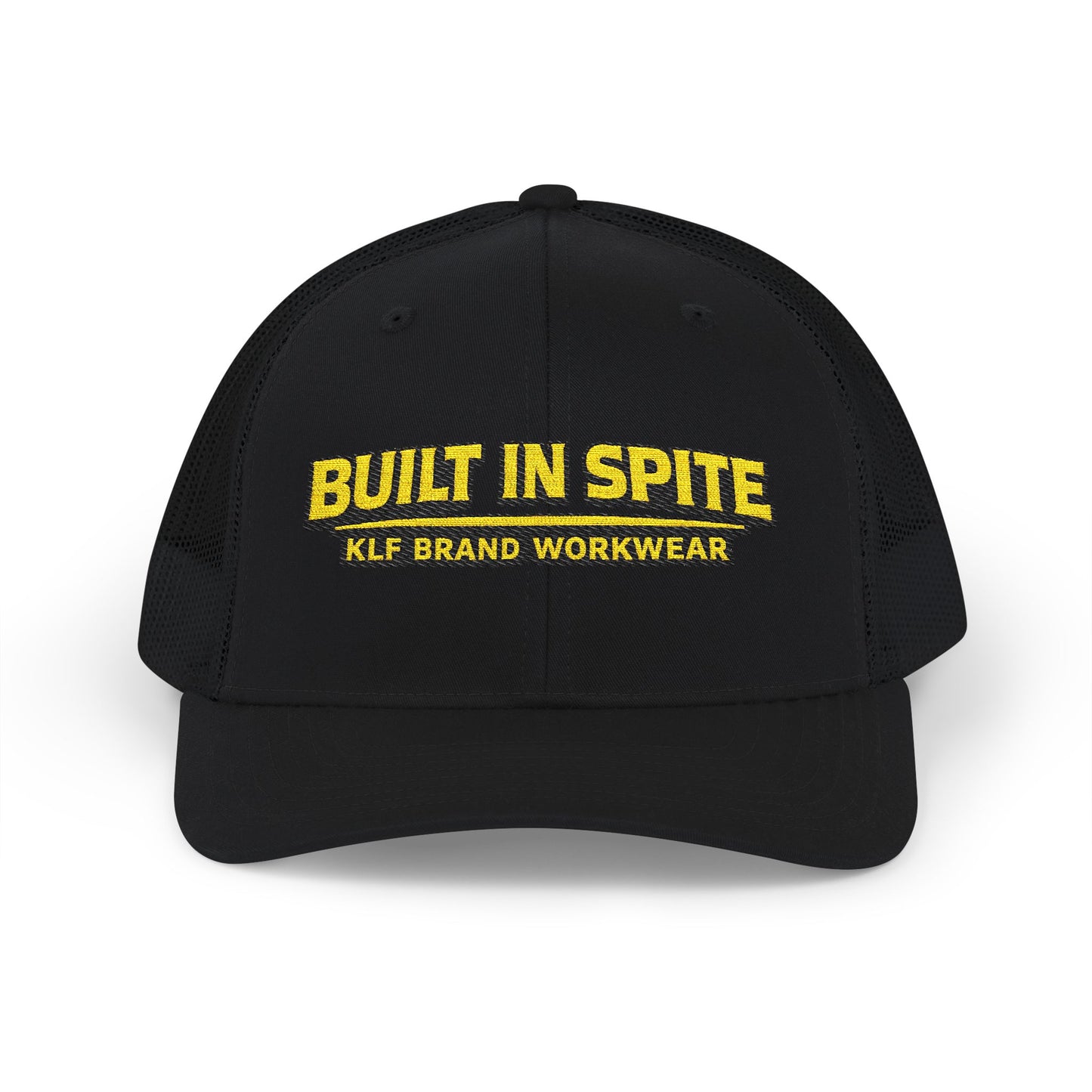 Built in Spite Embroidered Trucker Hat | KLF Brand Workwear