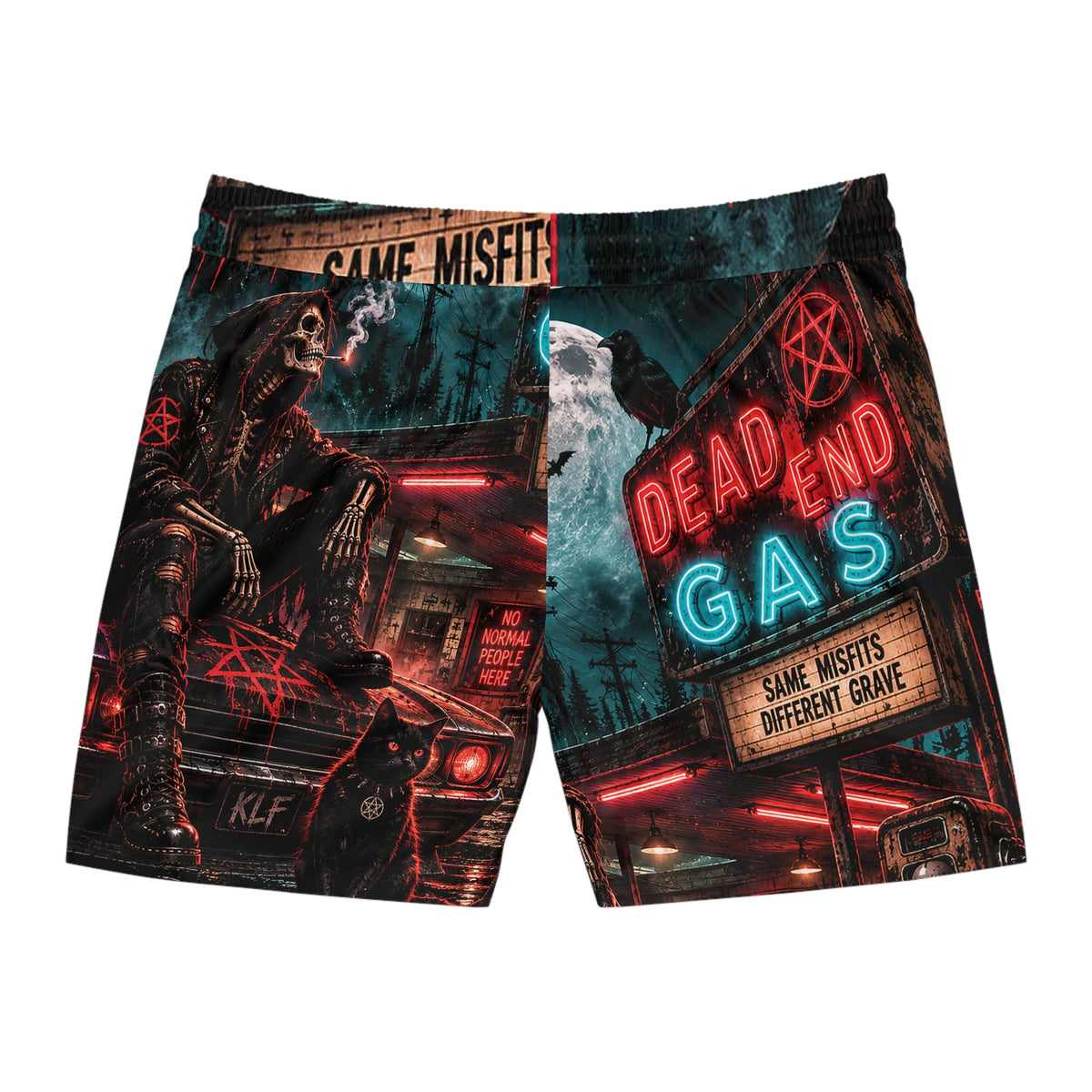KLF Dead End Mid Length Swim Shorts — KLF product image 3