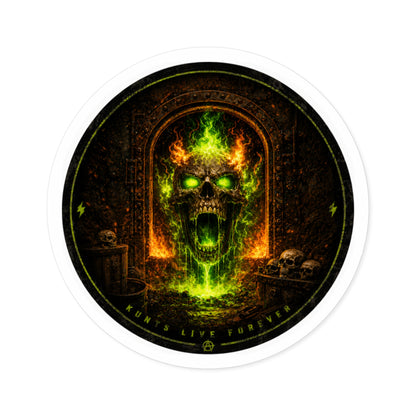 KLF “Hellmouth” Sticker | Lit From the Pit | KLF Merch