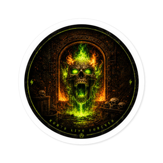 KLF “Hellmouth” Sticker | Lit From the Pit | KLF Merch