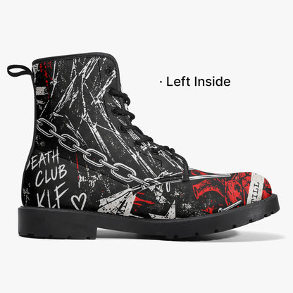 Death Club Leather Boots — product image 7