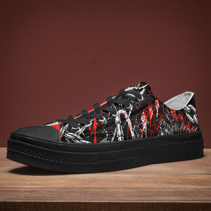 Rabid Raccoon Low Top Canvas Shoes — product image 7