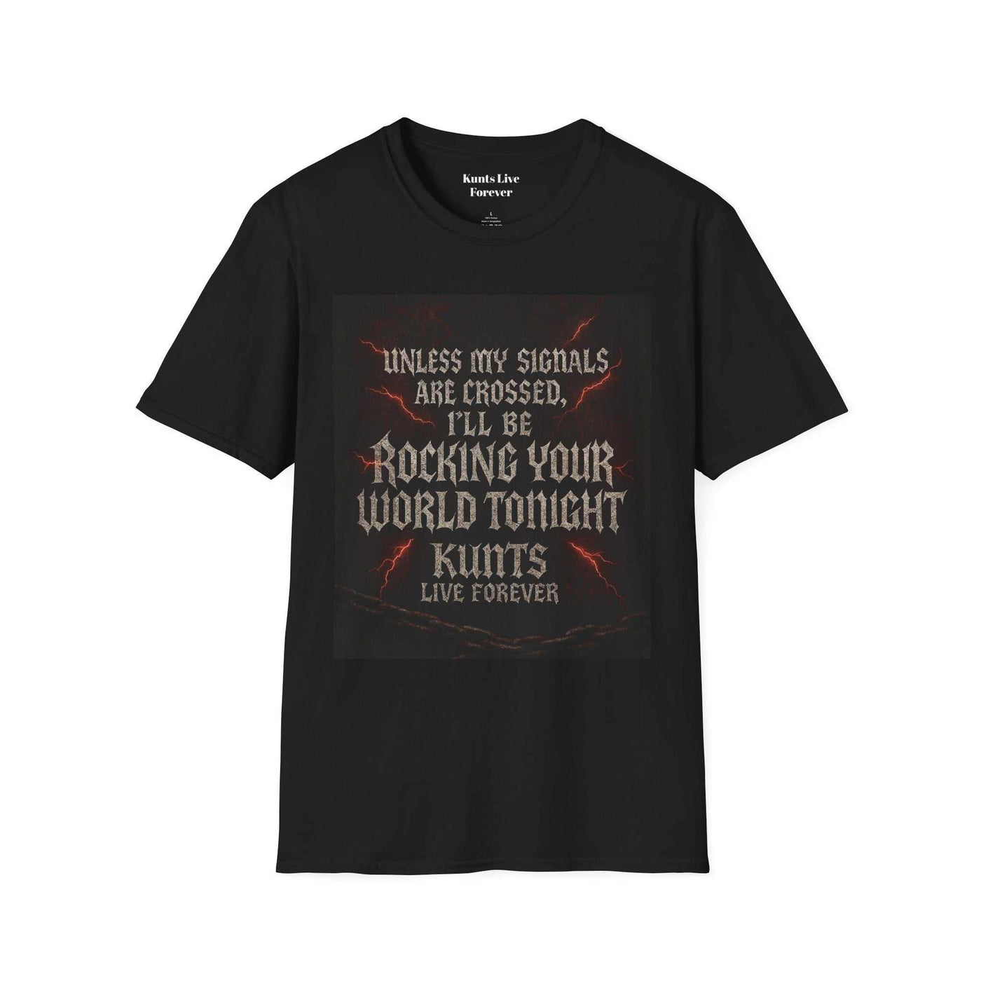 Aaron Westbrook KLF Tee black glow-in-the-dark rebel streetwear shirt