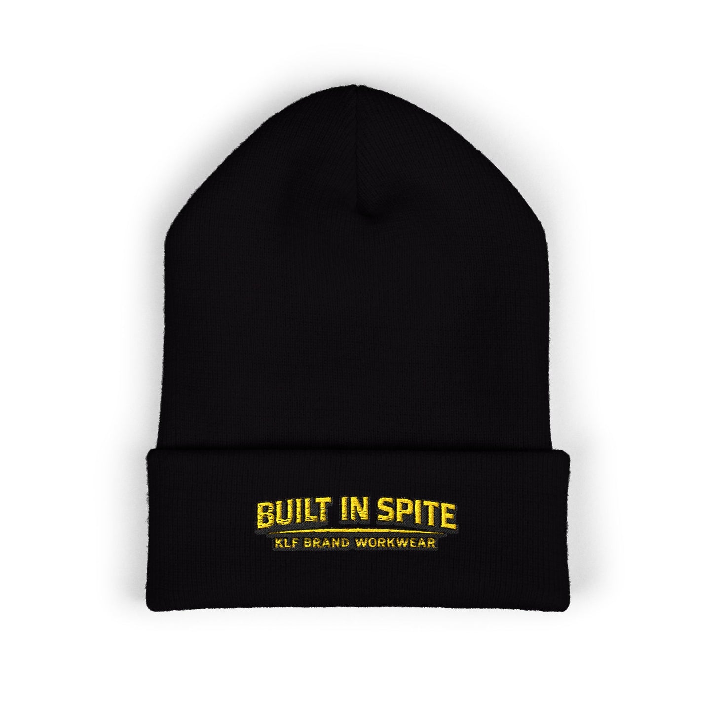 Built in Spite Embroidered Beanie | KLF Brand Workwear