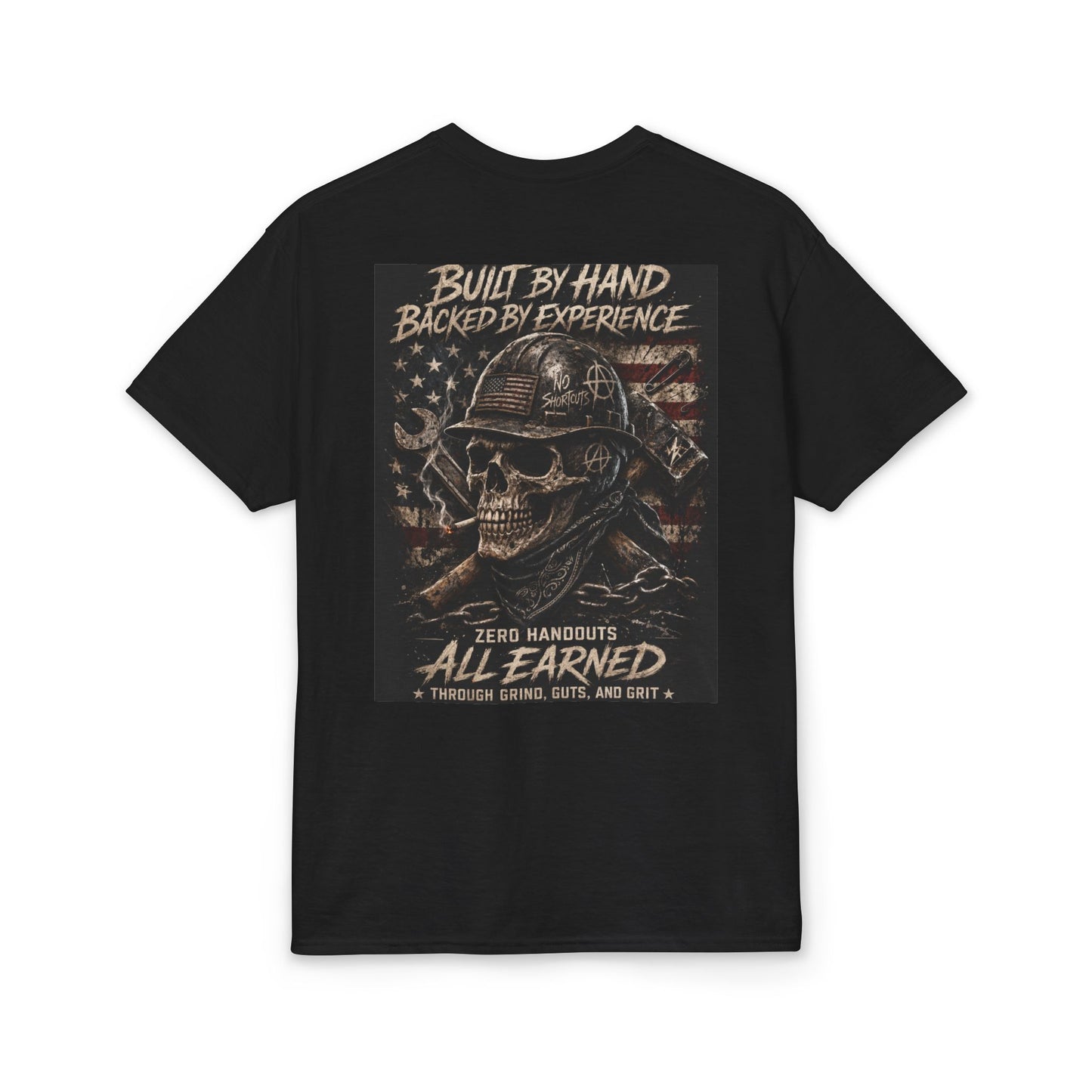 Built by Hand Backed by Experience Tee | KLF Workwear