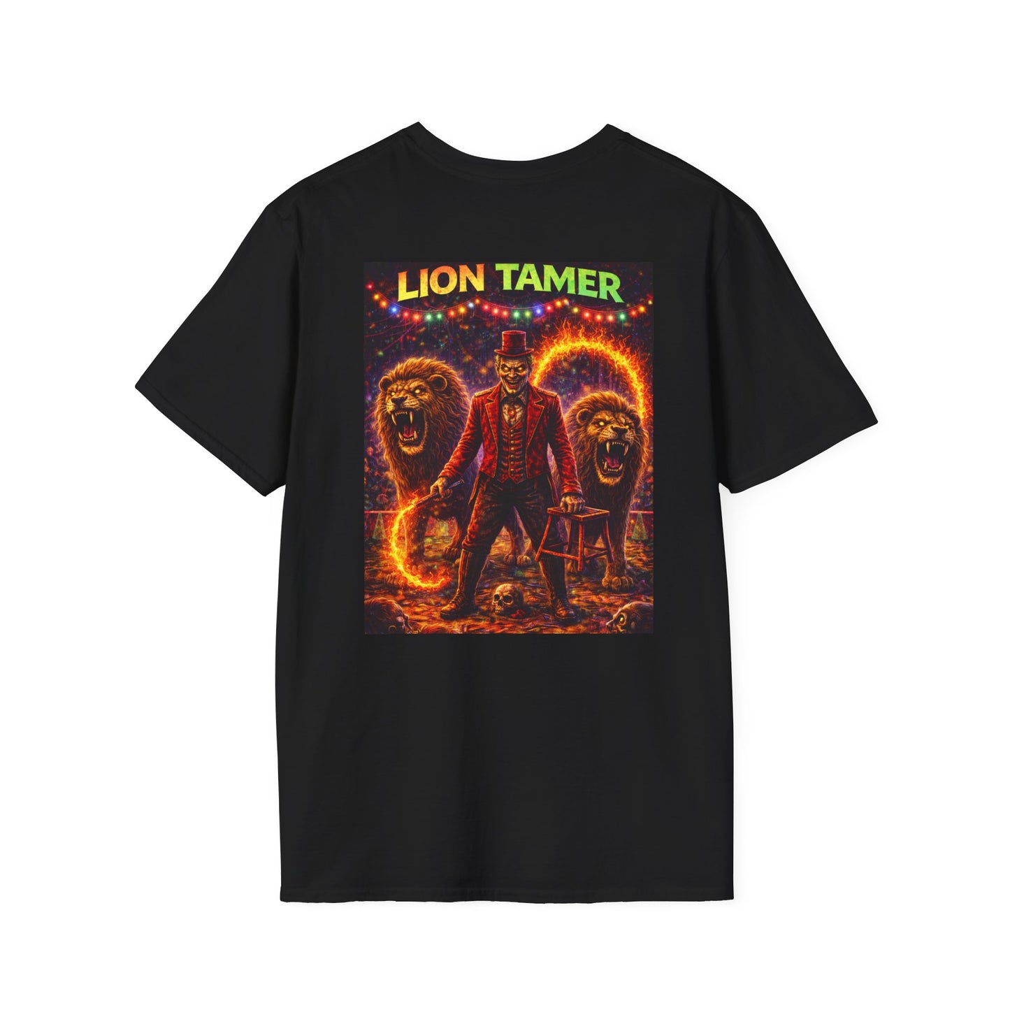 KLF “Lion Tamer” Tee | Carnival of Chaos – Freakshow Expansion | KLF Merch