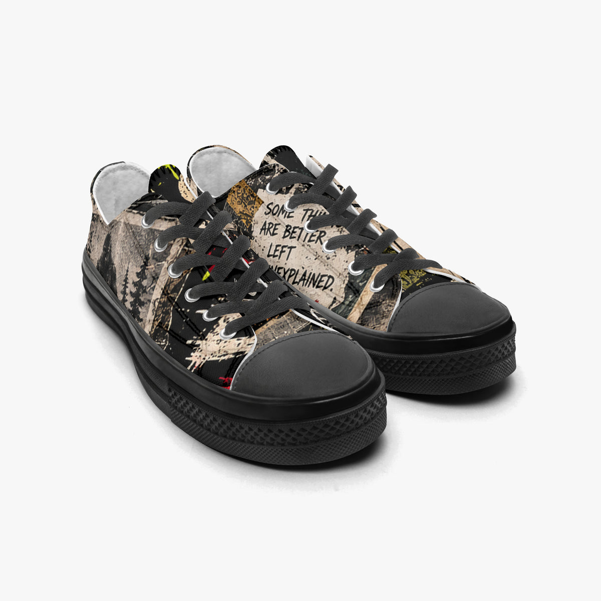 KLF Department of Unexplained Bullsh*t Low Tops — product image 1