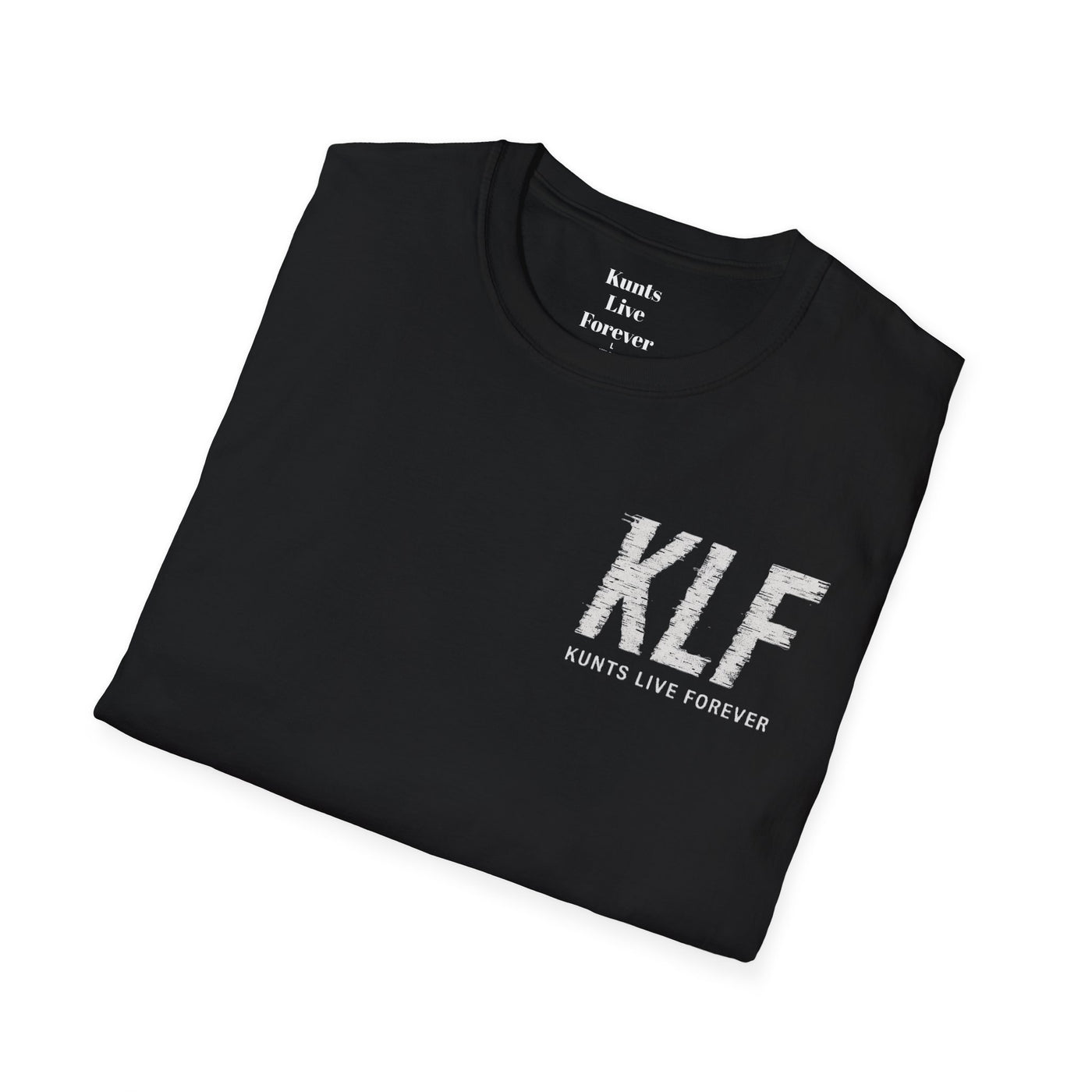 Punk streetwear tee by KLF.