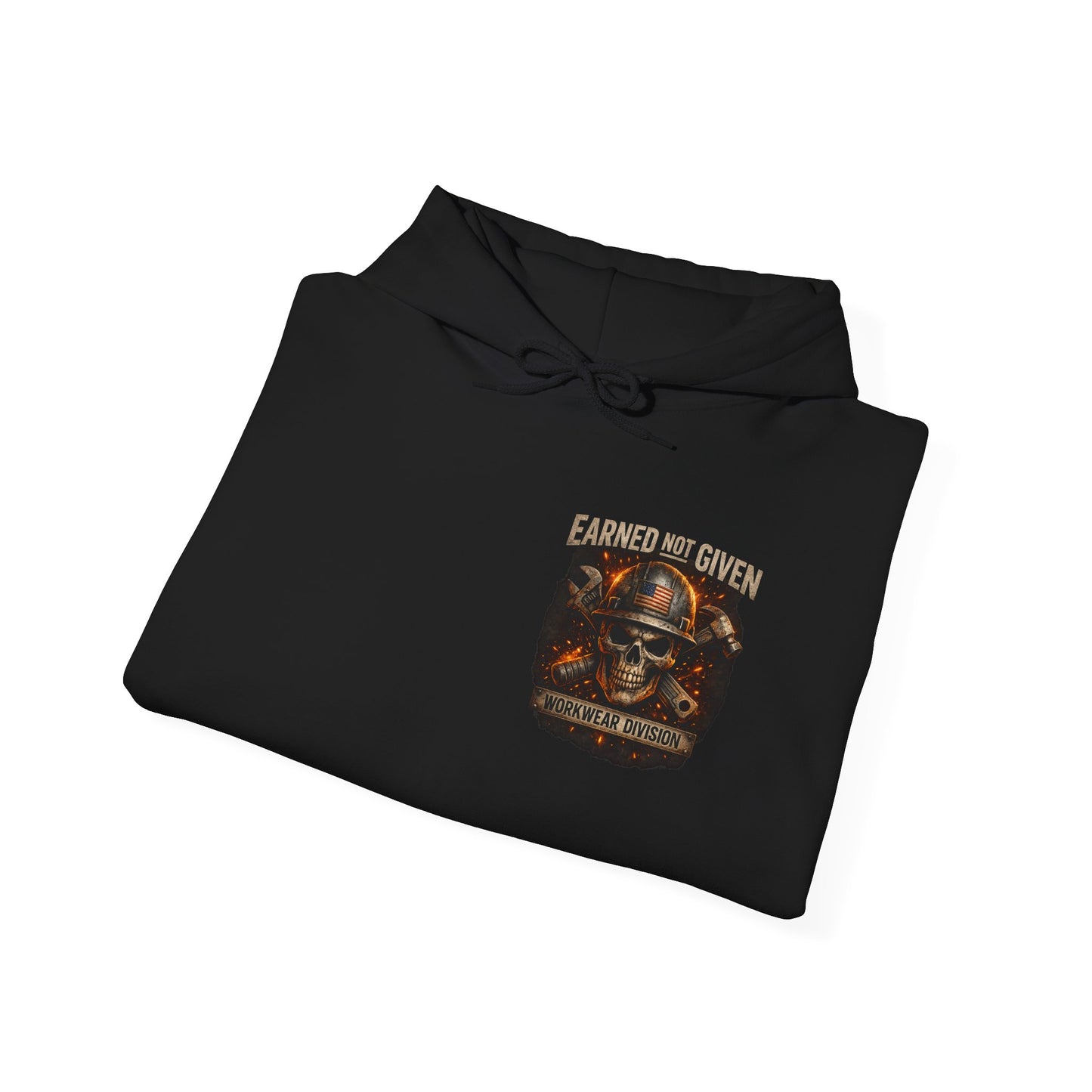 Earned Not Given Hoodie | KLF Punk Workwear