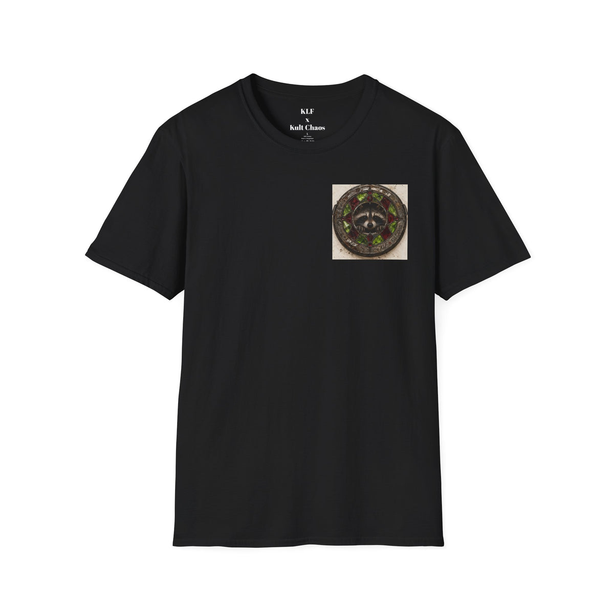 Wrong Side of the Glass KLF × Kult Chaos shirt front view