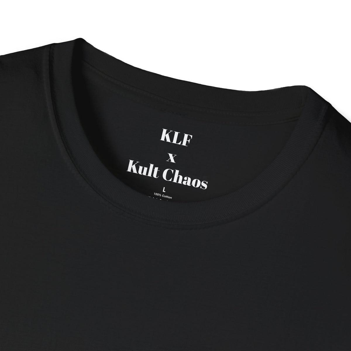 Wrong Fucking Delivery KLF × Kult Chaos industrial horror haunted mirror graphic tee mockup 3