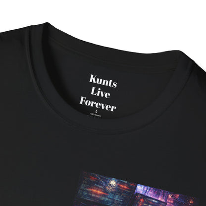 Blackout Protocol Activated Tee | KLF Glitchcore Punk Streetwear