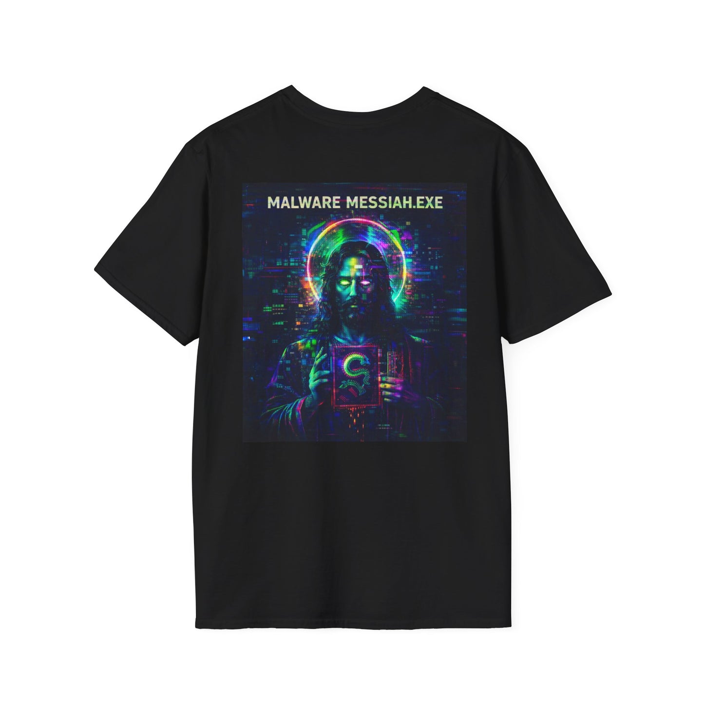 Malware Messiah.exe Tee | KLF Glitchcore Cyberpunk Punk Streetwear