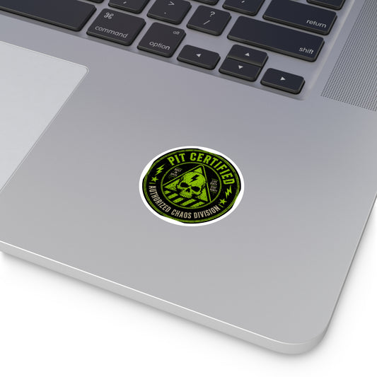 KLF “Pit Certified” Round Sticker | Lit From the Pit Collection | KLF Merch