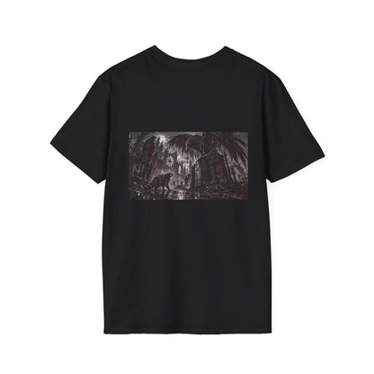 Wrong Fucking Neighborhood KLF × Kult Chaos gothic cryptid graphic tee artwork