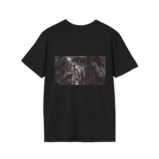 Wrong Fucking Neighborhood KLF × Kult Chaos gothic cryptid graphic tee artwork