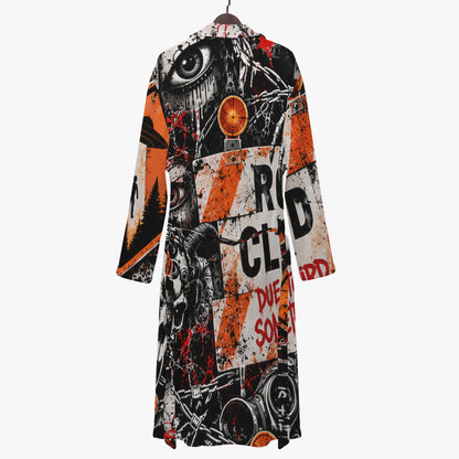 KLF Road Closed bathrobe with Strange Days roadside-horror artwork - product view 4