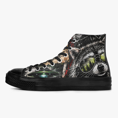 Cryptid Employee of the Month High Top Canvas Shoes — product image 3