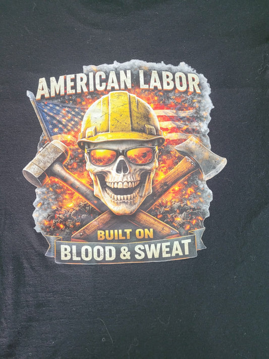American Labor Blood & Sweat Tee | KLF Workwear