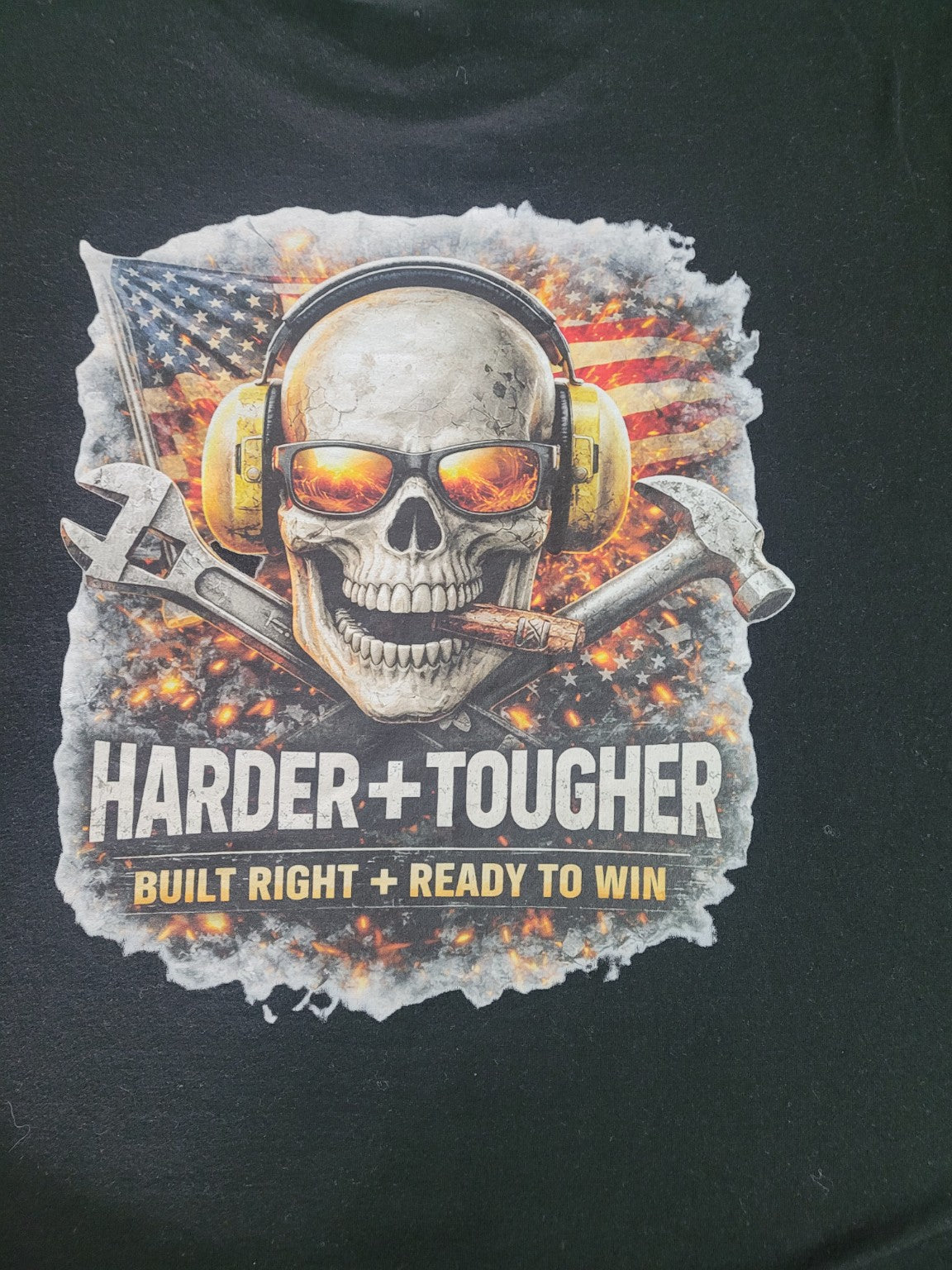 Harder + Tougher Tee | KLF Punk Workwear